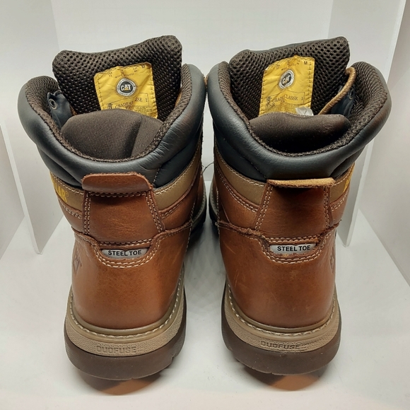 CATERPILLAR STEELTOE WORK BOOTS - Picture 6 of 9